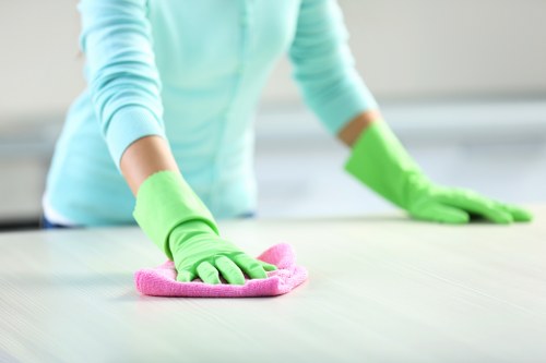Low-waste cleaning process with environmentally responsible methods